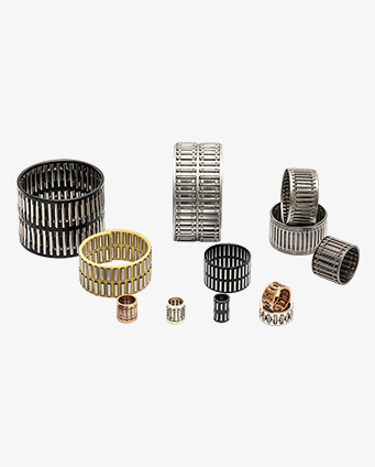 向心滾針和保持架組件